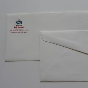 TRUMP Taj Mahal Envelopes